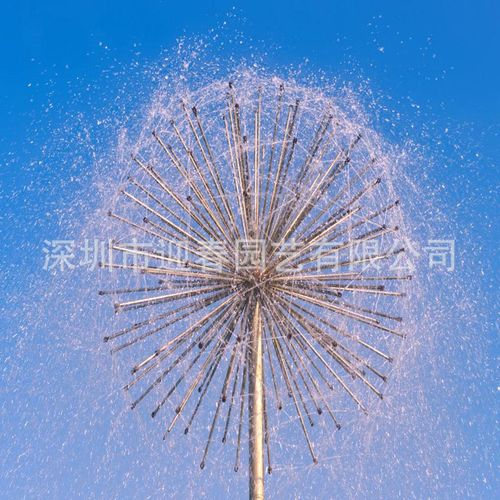 蒲公英喷泉花园喷泉制作安装遂宁市内江市广场蒲公英喷泉设备户外